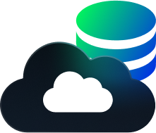 cloud with database layers
